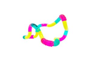 Tangle Toys - Textured Crazy Junior - Groen Geel Roze