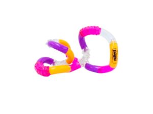 Tangle Toys – Textured Crazy Junior – Paars Oranje Transparant