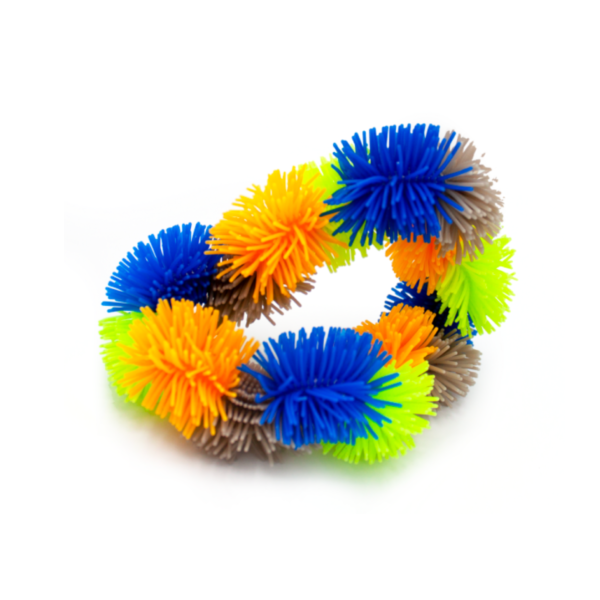 Tangle Toys – Hairy Junior – Oranje Groen Blauw