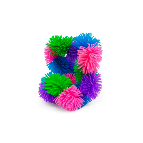 Tangle Toys – Hairy Junior – Paars Roze Groen