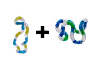 Tangle Fidget Tangle Therapy Relax Braintools Imagine Blauw Geel Tangle Relax Therapy Combi Deal