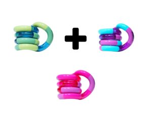 Tangle Fidget Classic Junior Groen Paars Roze Combi DealTangle Fidget Classic Junior Groen Paars Roze Combi Deal