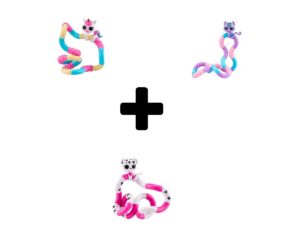 Tangle Fidget Pets Junior Unicorn Poes Puppy - Combi Deal