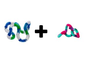 Tangle Fidget Relax Therapy Fuzzies Junior Roze Combi Deal