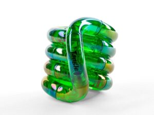 Tangle Gems Junior - Green Emerald
